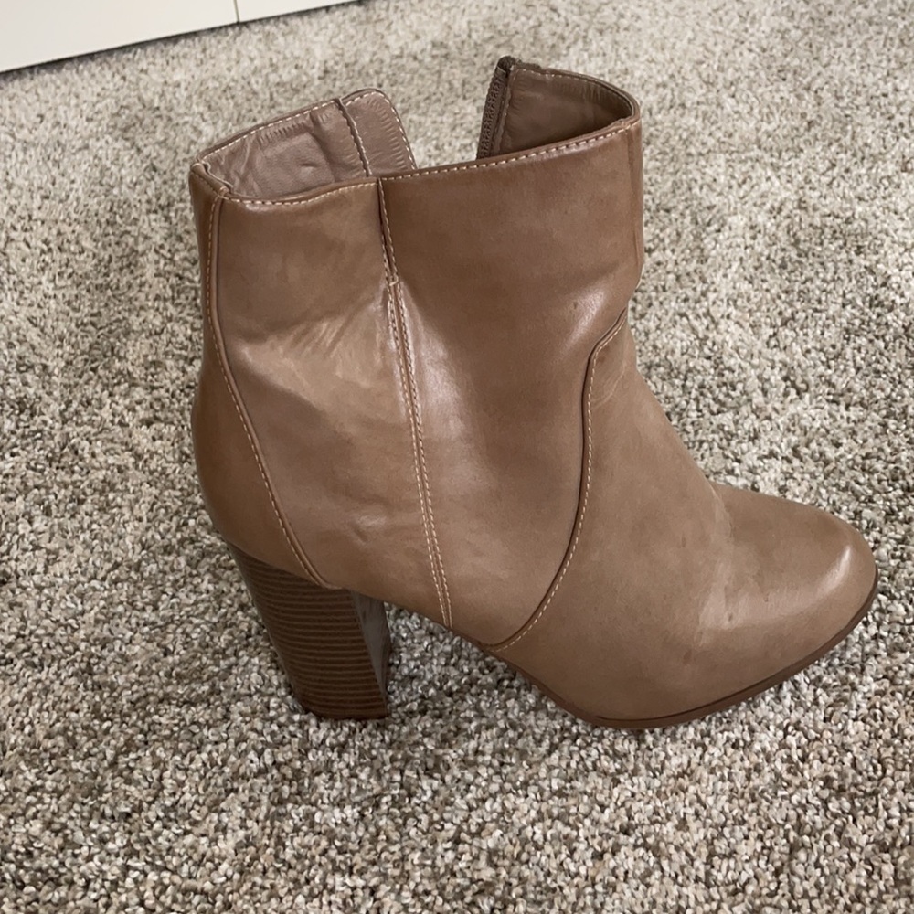 Tan Booties